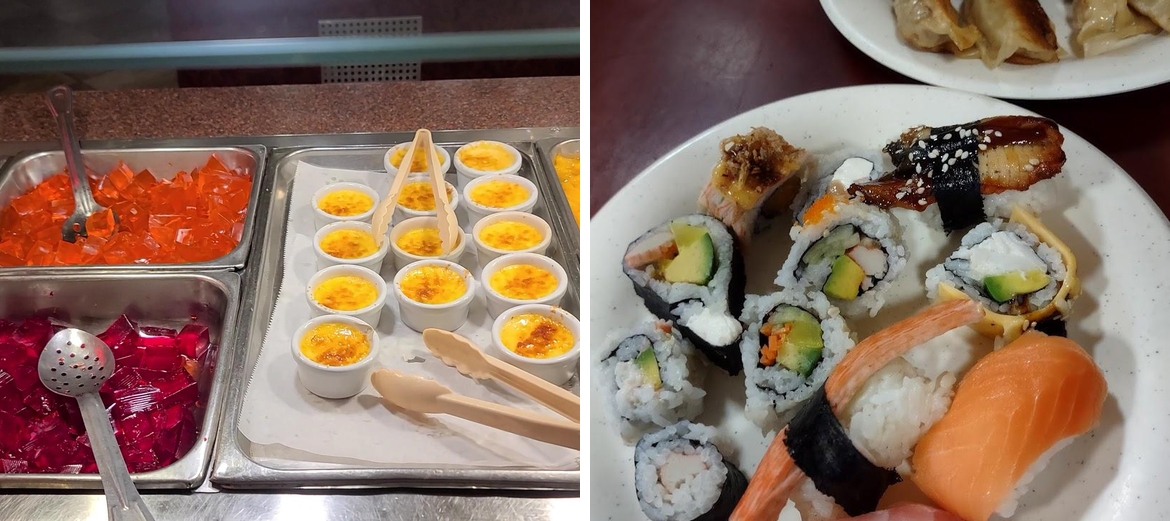 The World Buffet Restaurant Menu